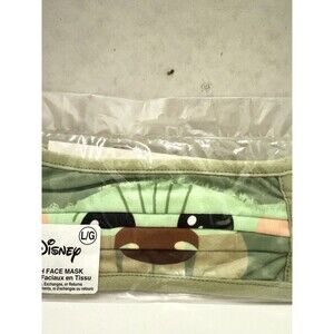Disney Parks Store Cloth Face Mask Din Grogu The Child Adult Large Star Wars New